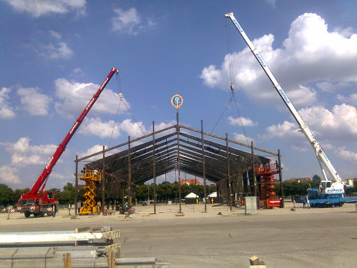 Autokrane Diepold bei der Arbeit